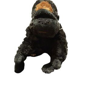 Ganz Black Gorilla Monkey Plush 8"
